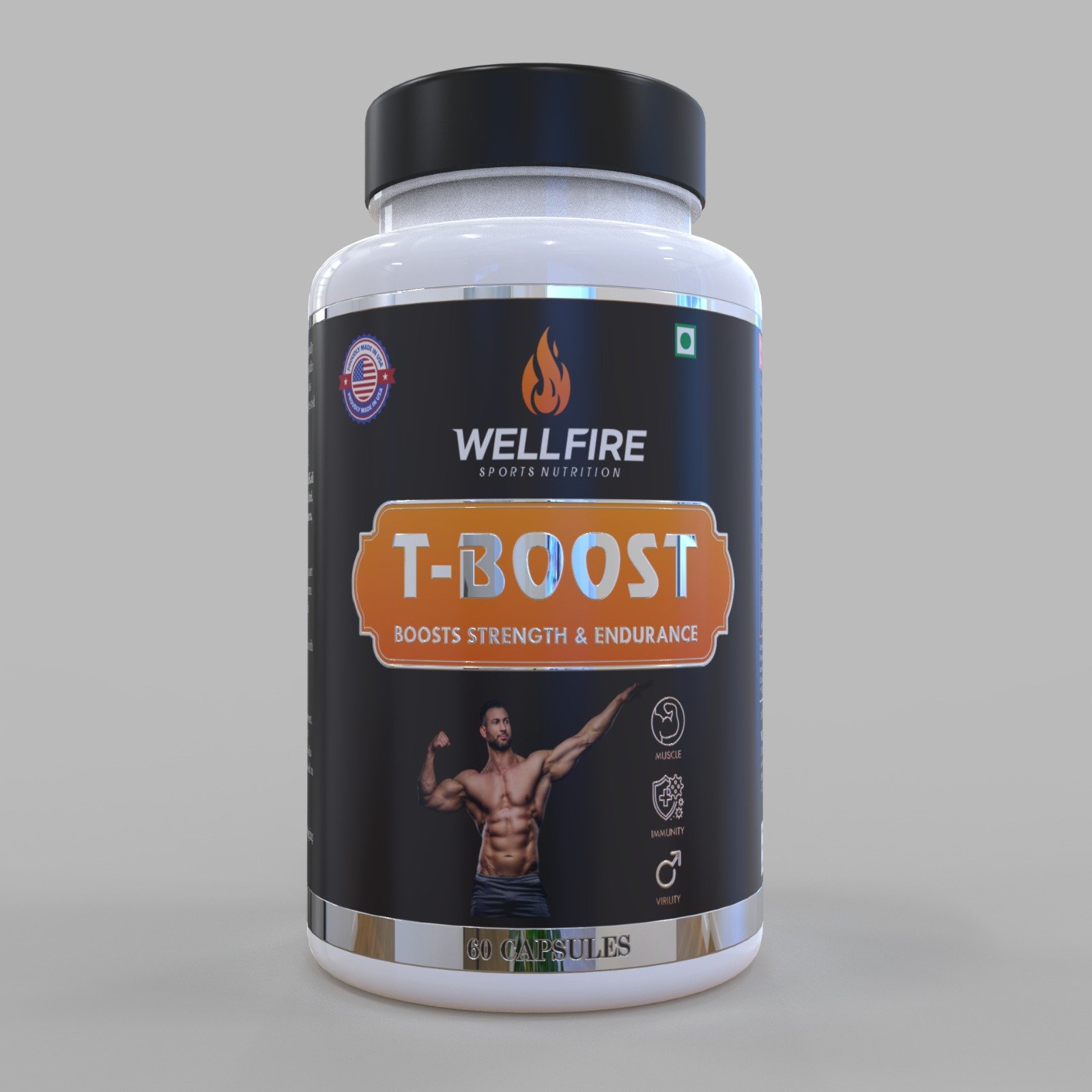Wellfire Nutrition – T-BOOST